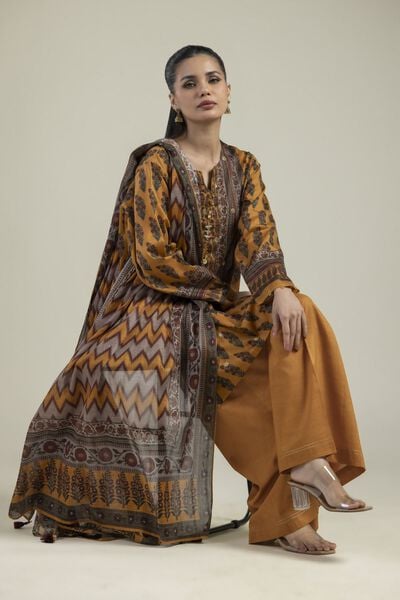 Embroidered | Textured Lawn | Tailored Lawn Set | USD 60.00