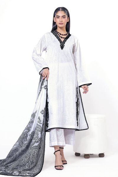 Embroidered | Lawn | Fabrics 3 Piece | USD 22.50