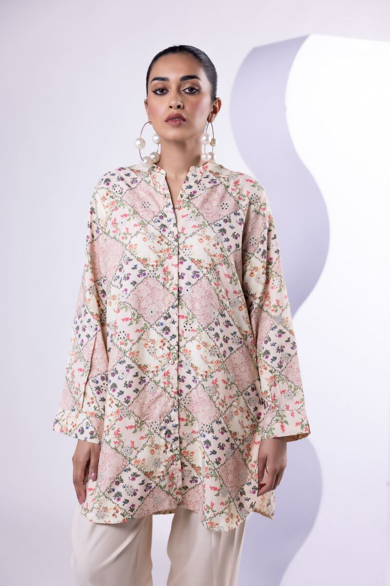Embroidered | Russian Raw Silk | Kurta | USD 60.00