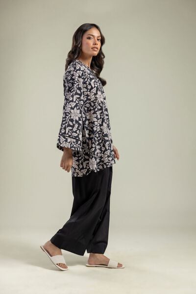 Printed | Cambric | Black Farshi Shalwar | USD 30.00