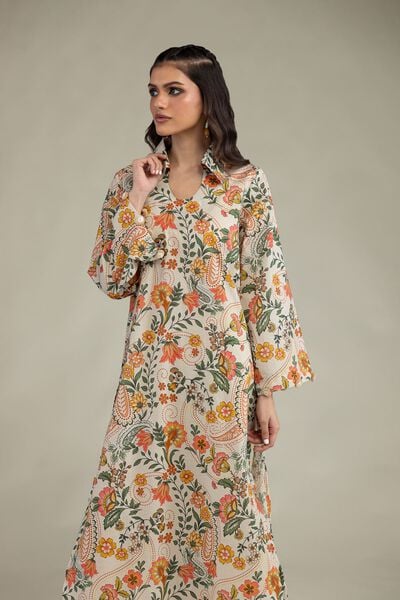 Printed | Cambric | Floral Cambric Kurta | USD 25.00