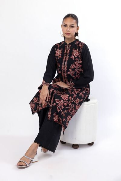 Embroidered | Crosshatch | Tailored 2 Piece | Top and Bottom | USD 45.00