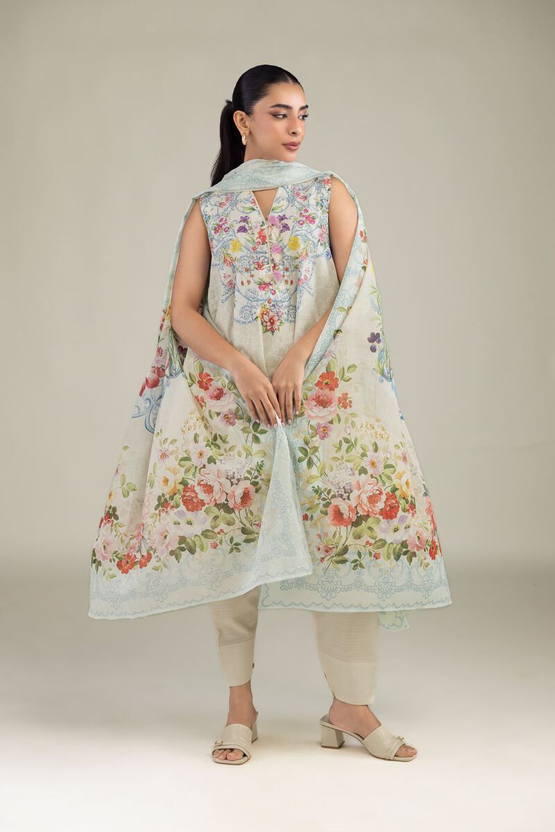 Printed | Lawn | Floral Lawn Dupatta | USD 30.00