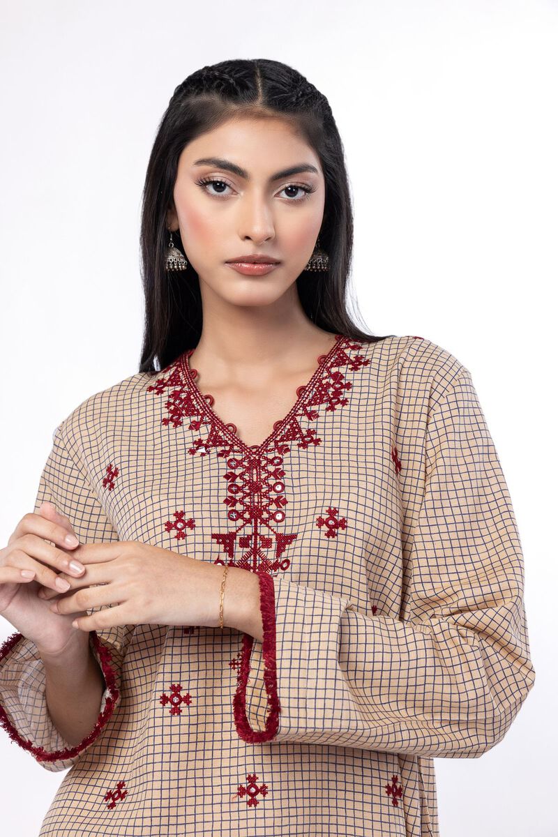 Embroidered | Khaddar | Tailored 2 Piece | Top and Bottom | USD 45.00