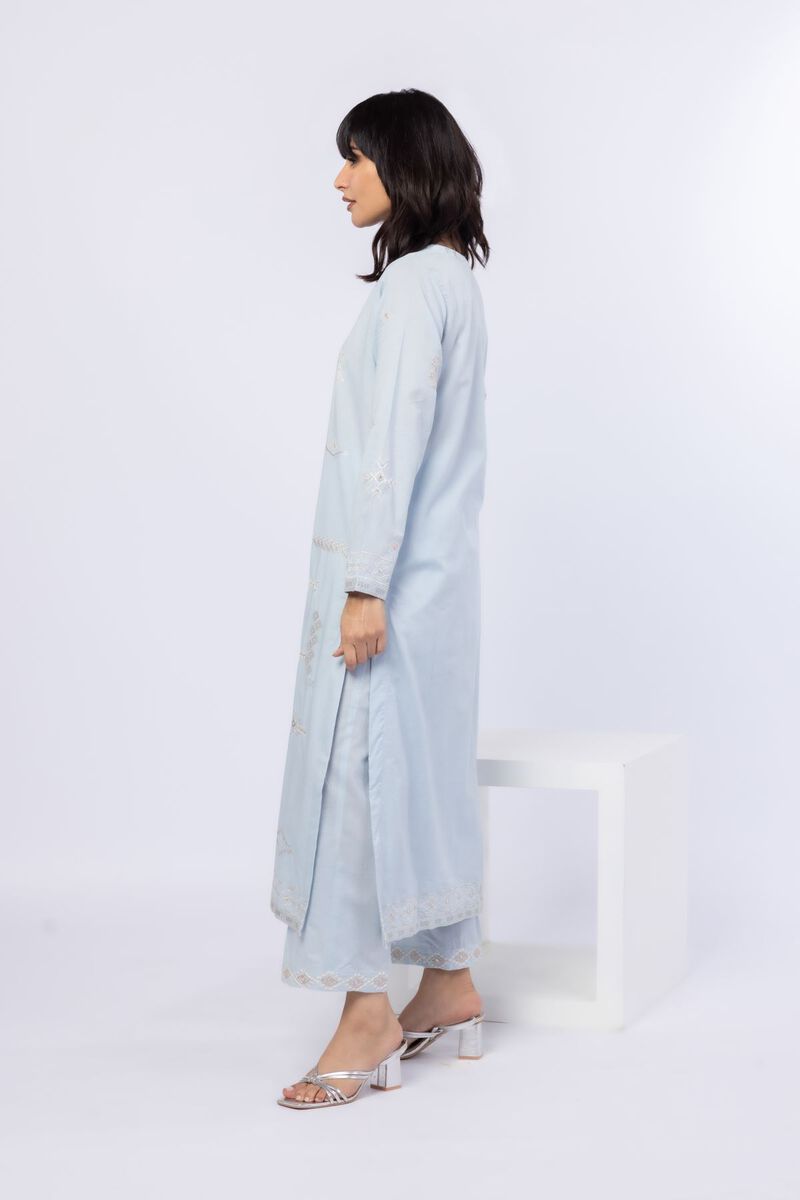 Embroidered | Cotton Dobby | Pants | USD 10.00
