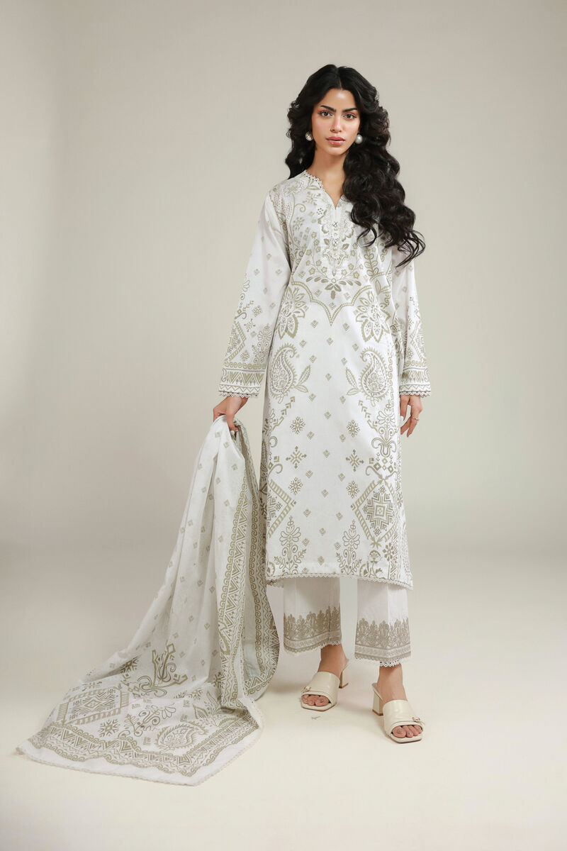 Embroidered | Lawn | Tailored Lawn 3-Piece | USD 70.00
