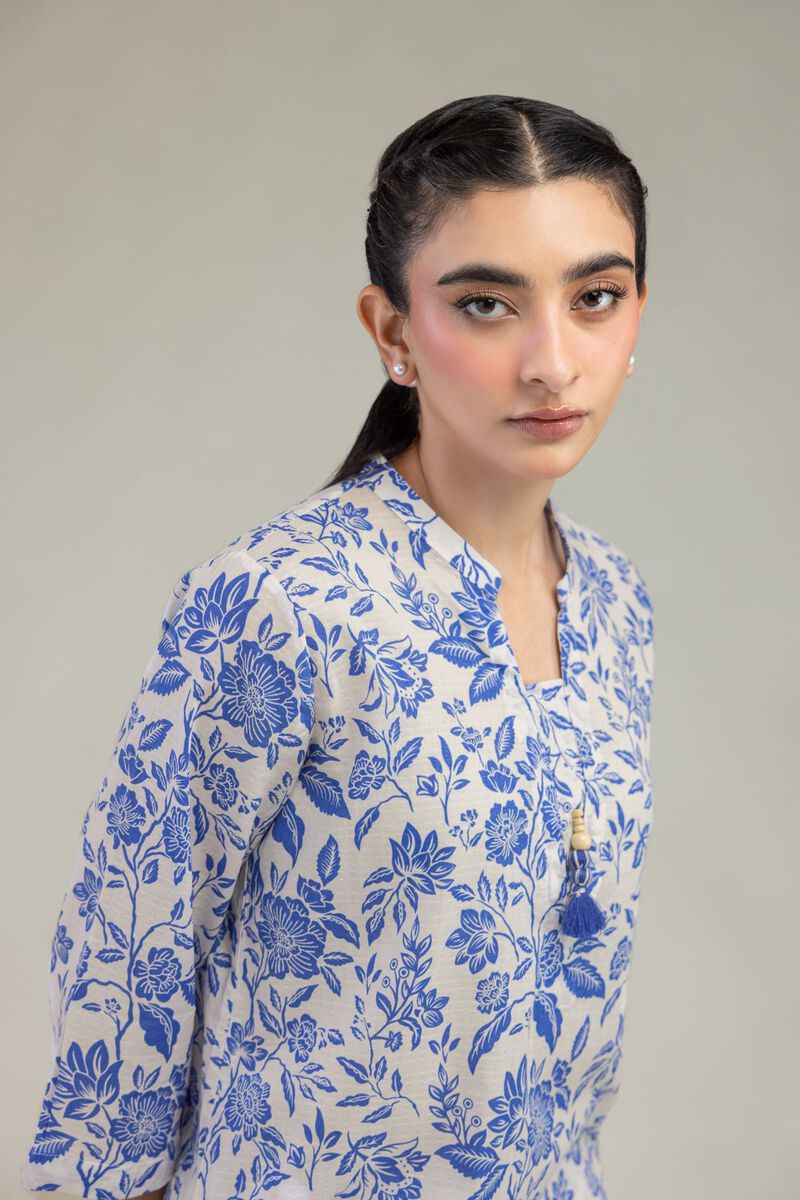 Printed | Cotton Dobby | Floral Cotton Kurta | USD 30.00