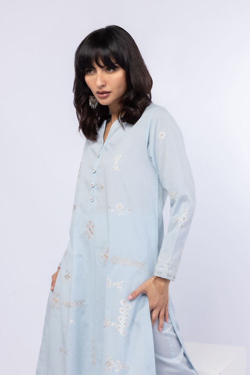 Embroidered | Cotton Dobby | Kurta | USD 20.00