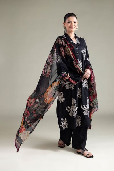 Embroidered | Chiffon | Dupatta | USD 30.00