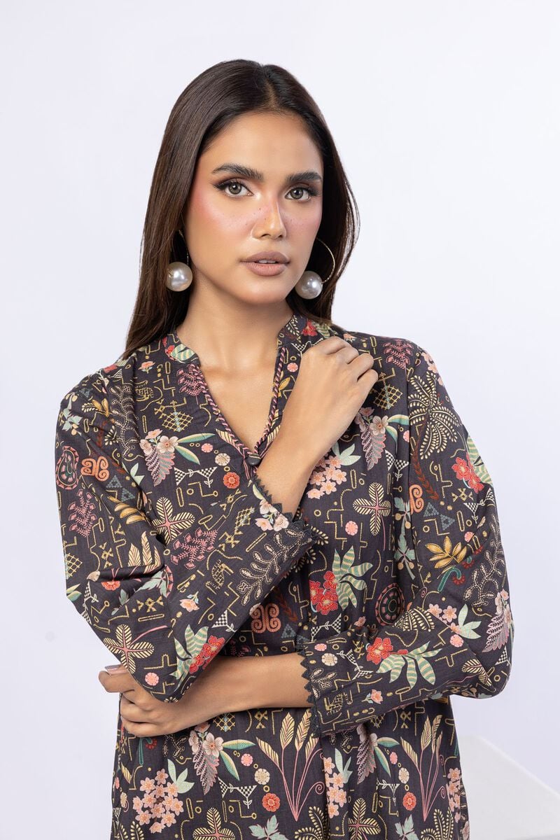Printed | Crosshatch Poplin | Kurta | USD 12.50