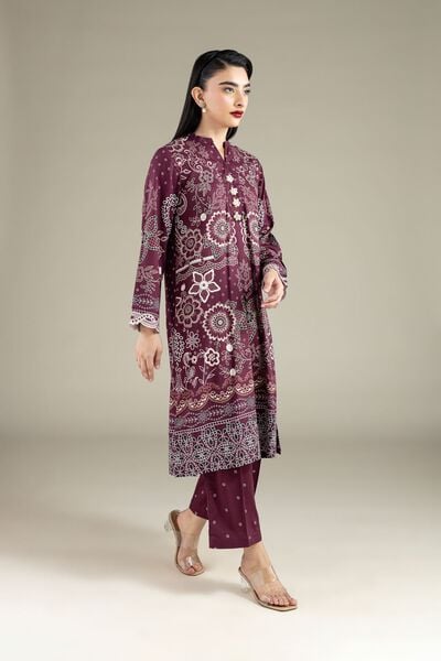 Printed | Raw Silk | Pants | USD 18.00