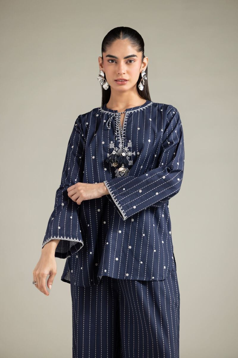 Textured Cotton | Tunic | USD 35.00