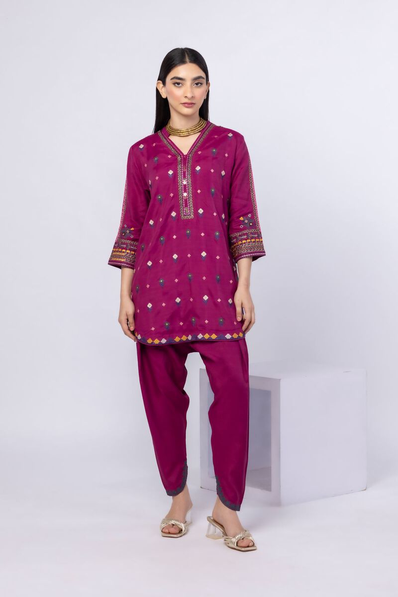 Embroidered | Russian Raw Silk | Shalwar | USD 23.00