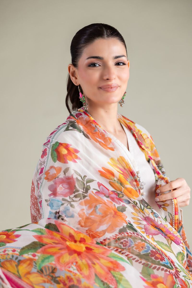 Embroidered | Chiffon | Dupatta | USD 30.00