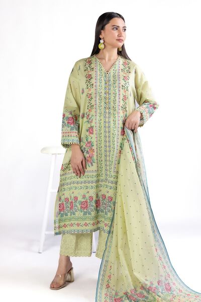 Embroidered | Lawn | Fabrics 3 Piece | USD 12.00
