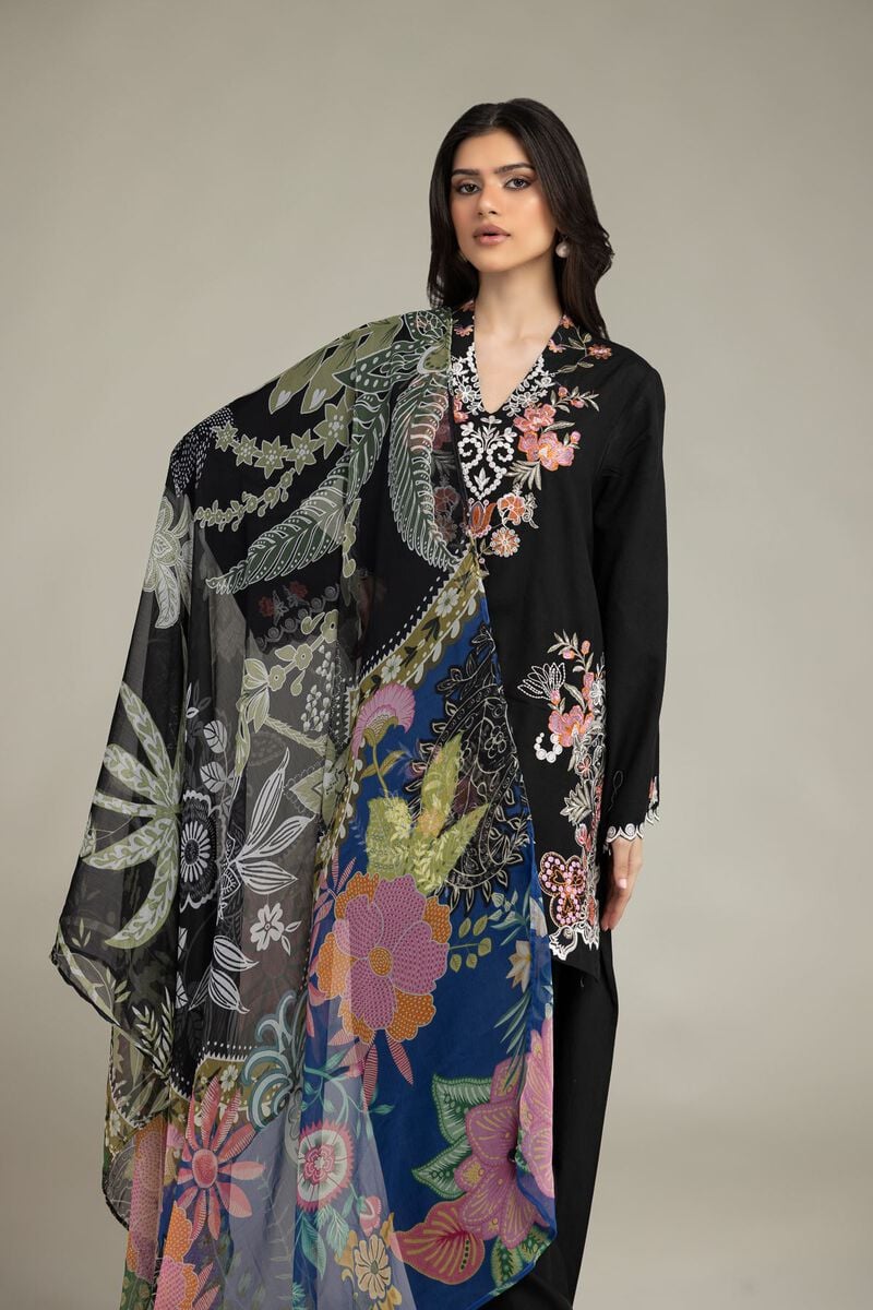Embroidered | Cambric | Cambric Tailored 3-Piece | USD 85.00