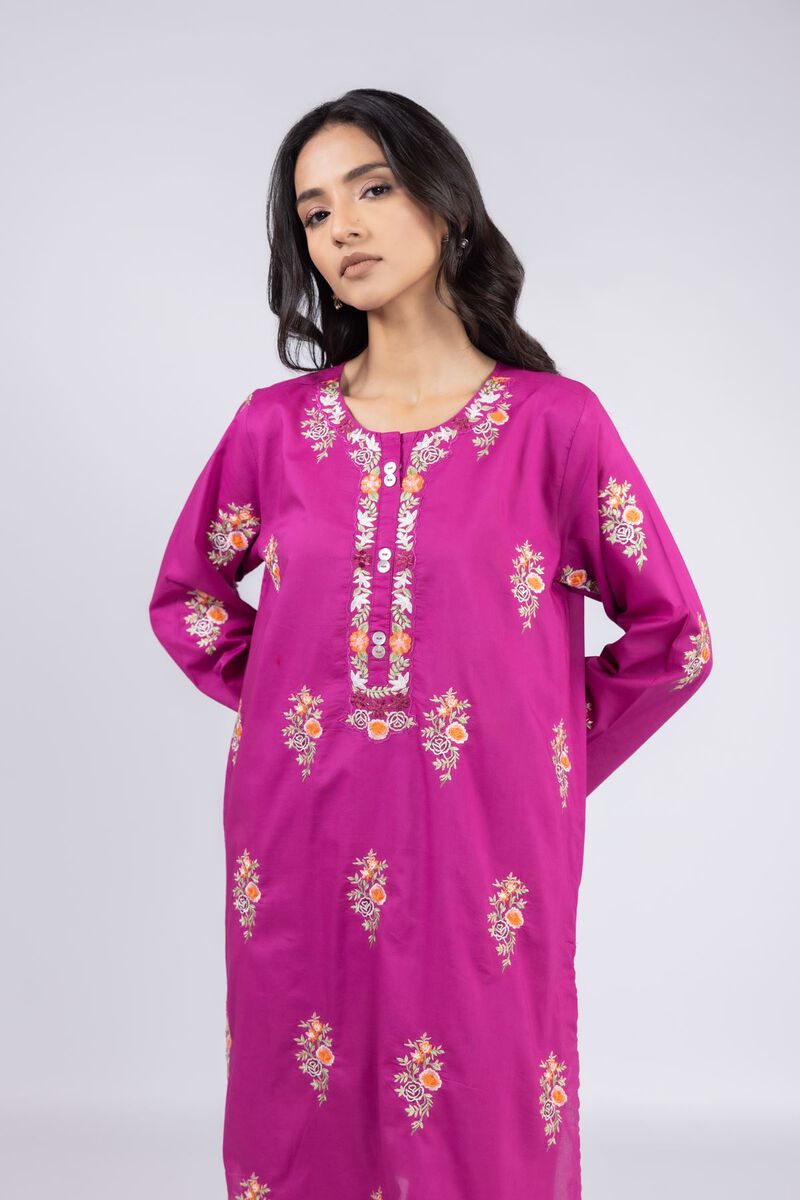 Embroidered | Cambric | Kurta | null