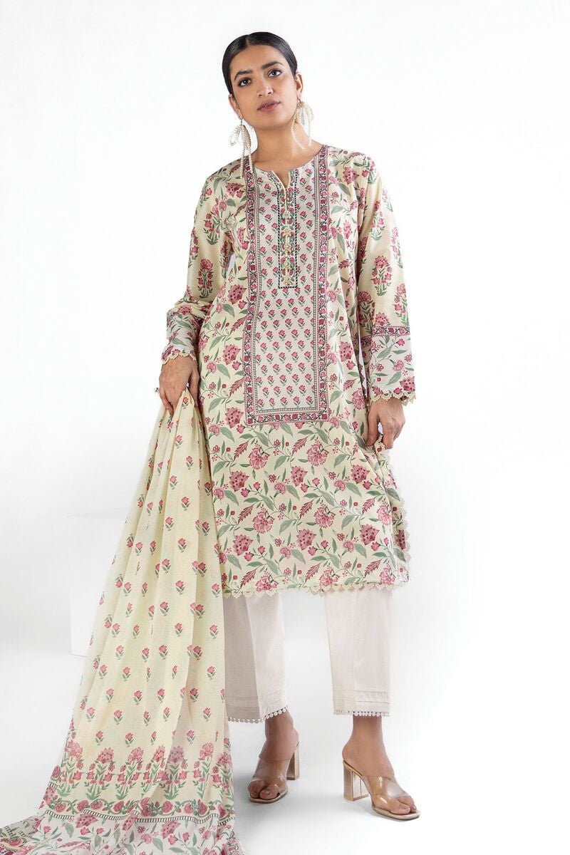 Printed | Lawn | Fabrics 2 Piece | Top and Dupatta | USD 9.00