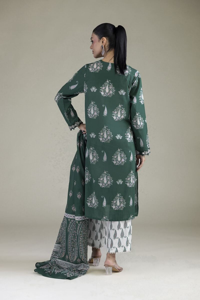 Embroidered | Cambric | Cambric Tailored 3-Piece | USD 65.00