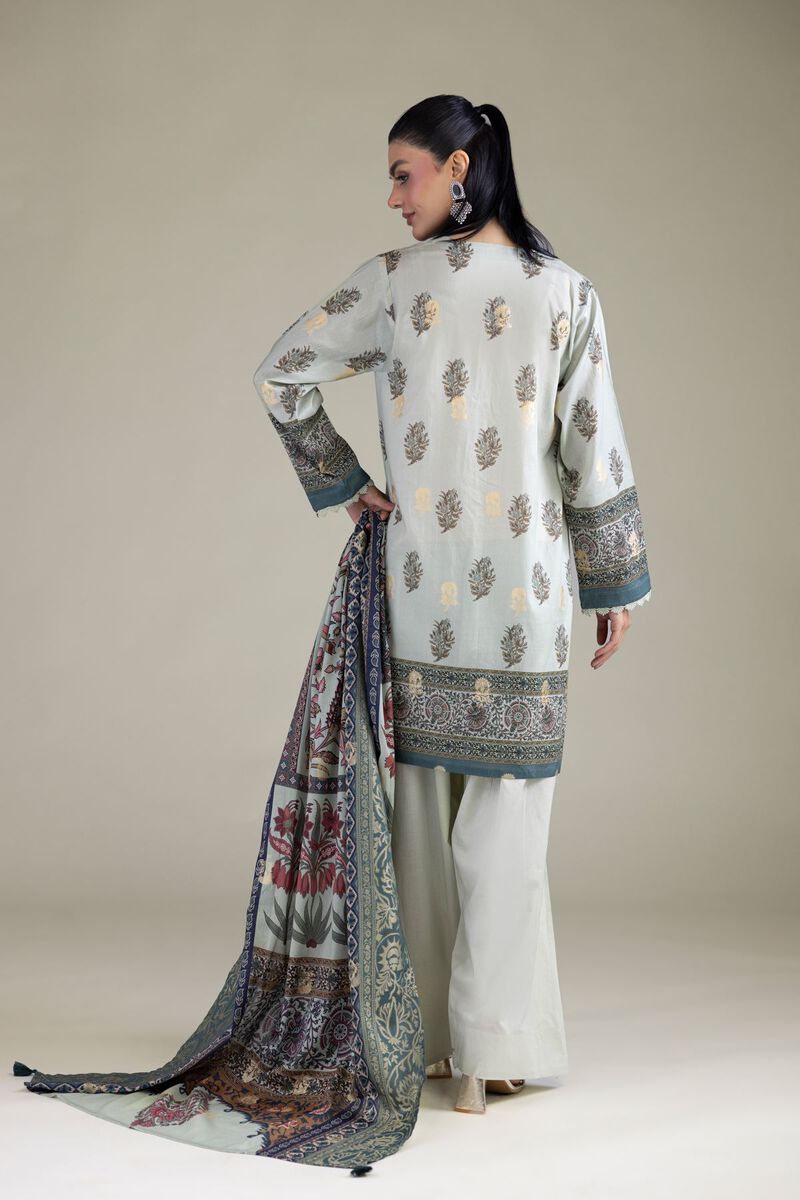 Printed | Jacquard | Tailored 3 Piece | USD 65.00