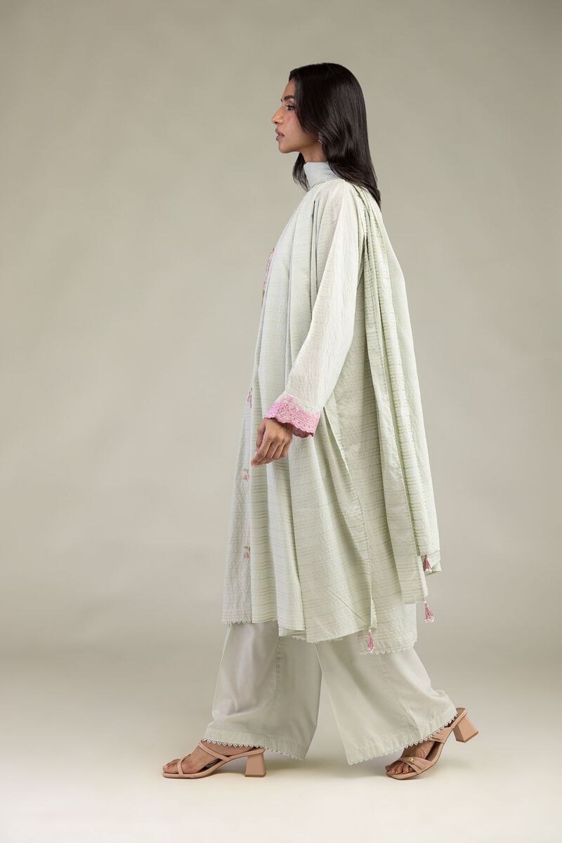 Embroidered | Messuri Dobby | Messuri Tailored 3-Piece | USD 85.00