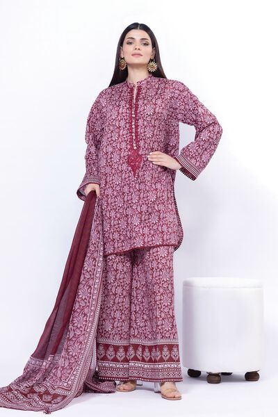 Embroidered | Lawn | Fabrics 3 Piece | USD 20.00