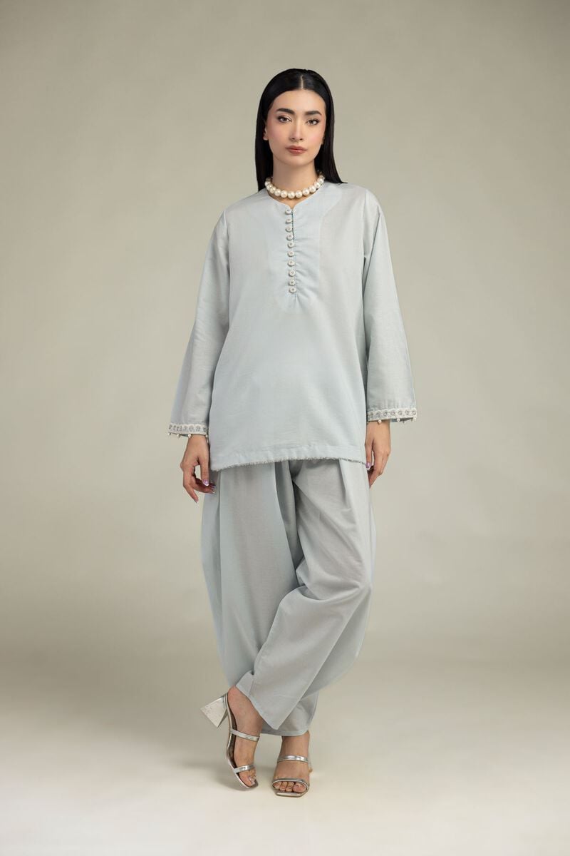 Embroidered | Mesuri | Short Mesuri Kurta | USD 35.00