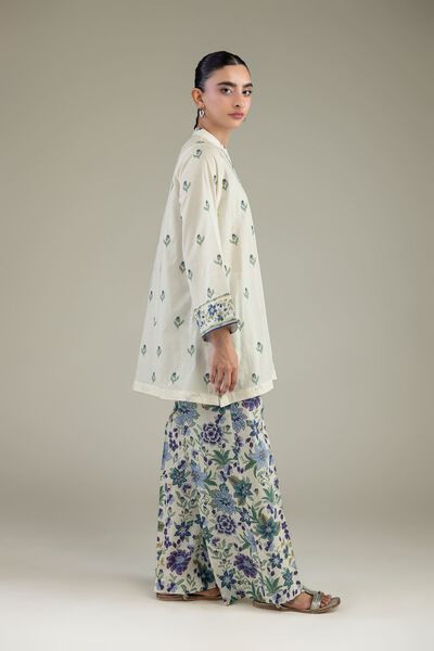 Printed | Cambric | Floral Cambric Pants | USD 30.00