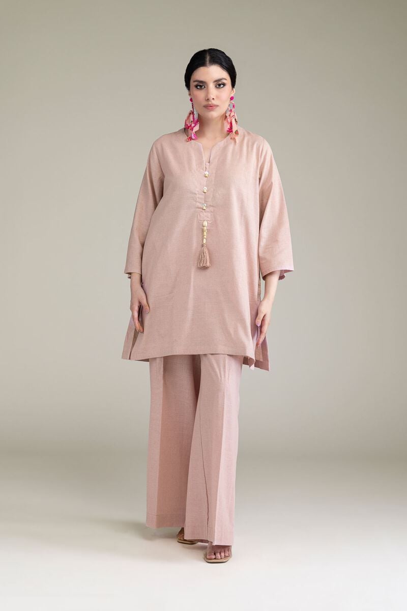 Dyed | Blended Linen | Solid Linen Pants | USD 30.00