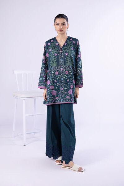 Embroidered | Cambric | Pants | USD 22.00
