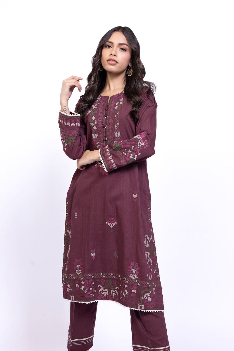 Embroidered | Heavy Textured Cotton | Kurta | USD 40.00