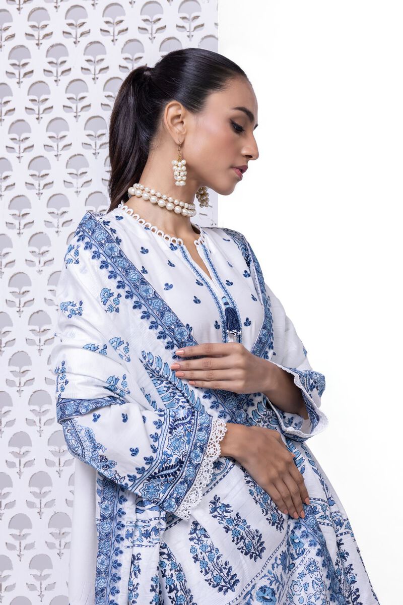 Embroidered | Tusser Silk | Dupatta | null