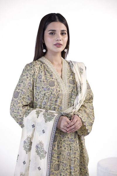 Embroidered | Lawn | Tailored 3 Piece | USD 27.50