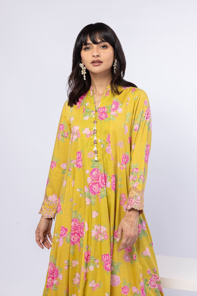 Embroidered | Crosshatch Raw Silk | Kurta | USD 35.00