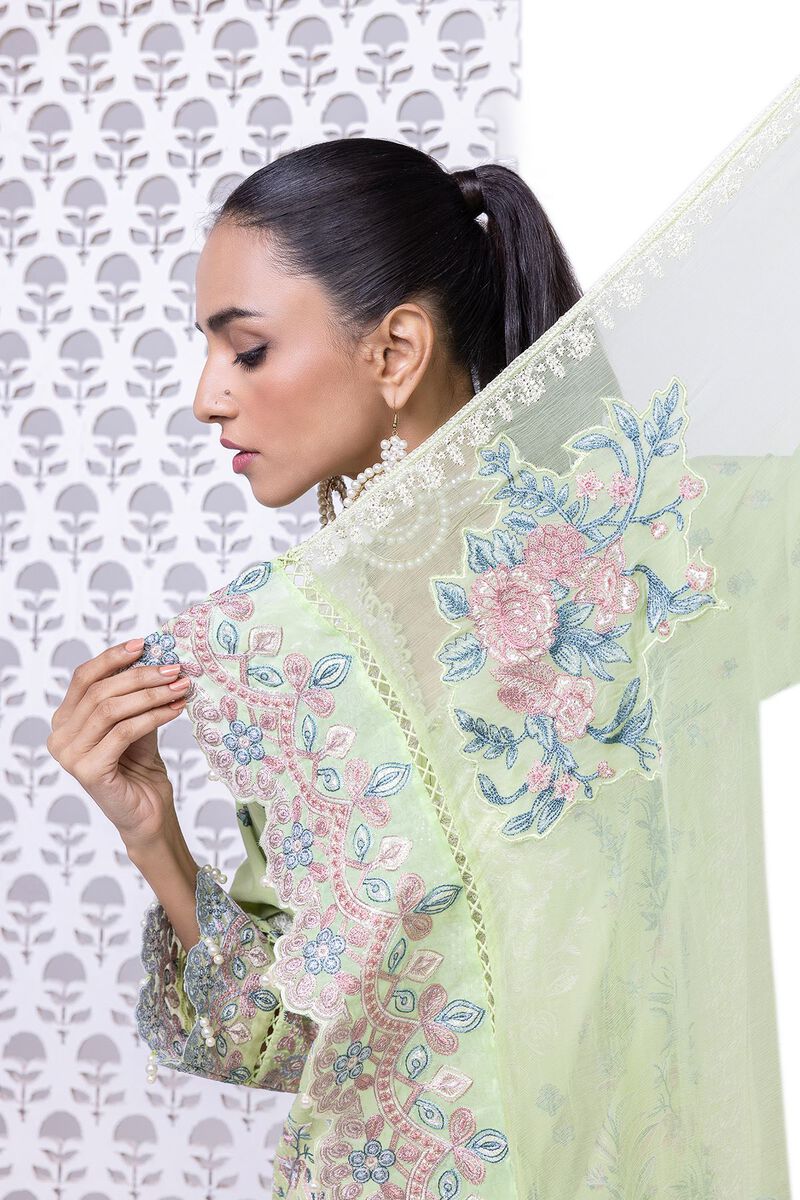 Embroidered | Bamber Chiffon | Dupatta | null