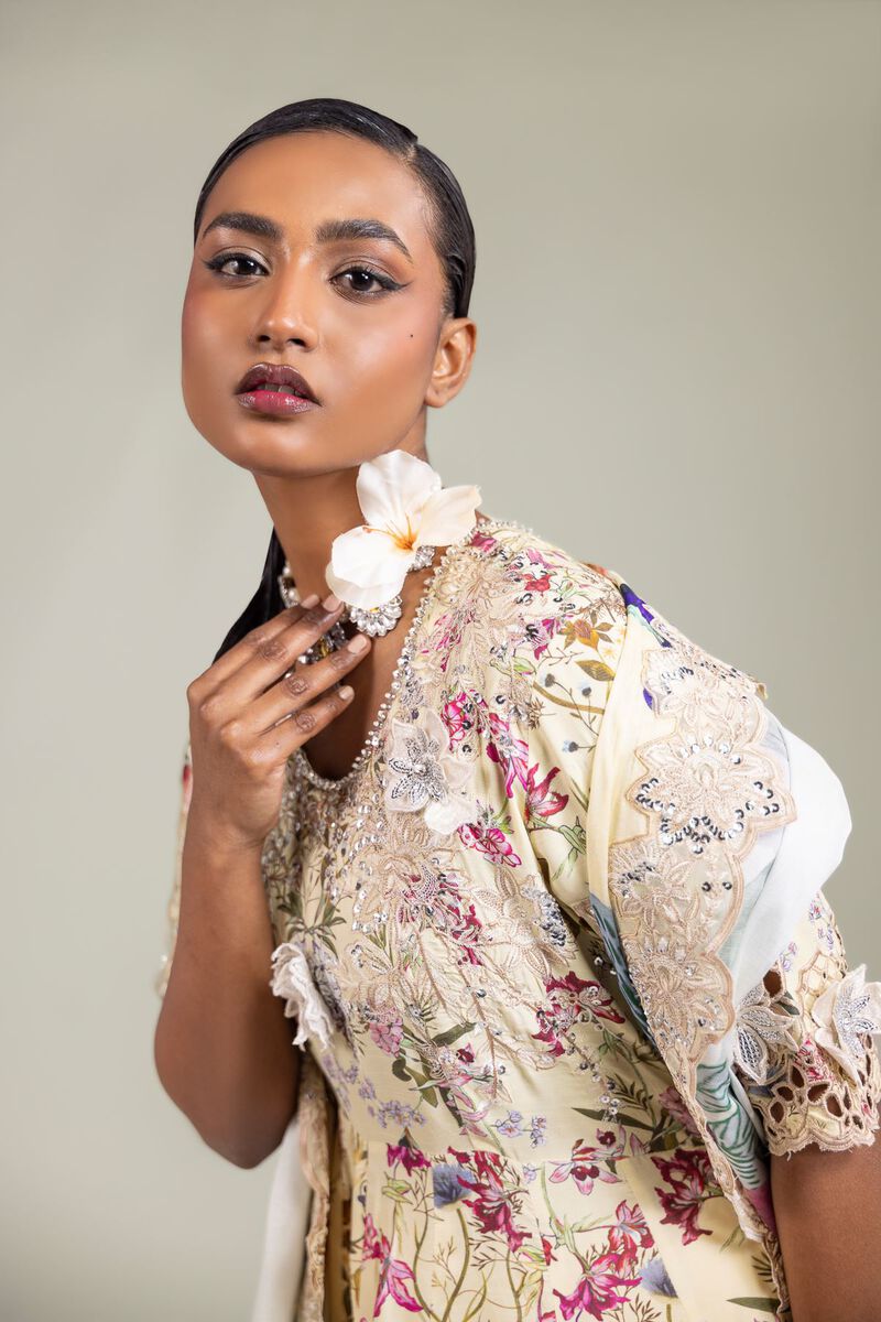 Raw Silk | Three Piece Suit | USD 180.00