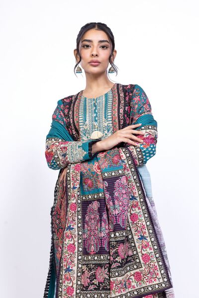 Printed | Textured Cotton | Dupatta | USD 5.10