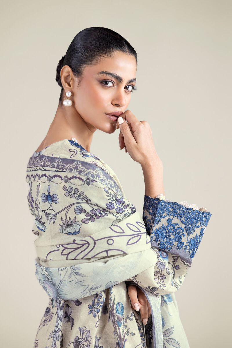 Embroidered | Broshia | Tailored 3-Piece Set | USD 75.00