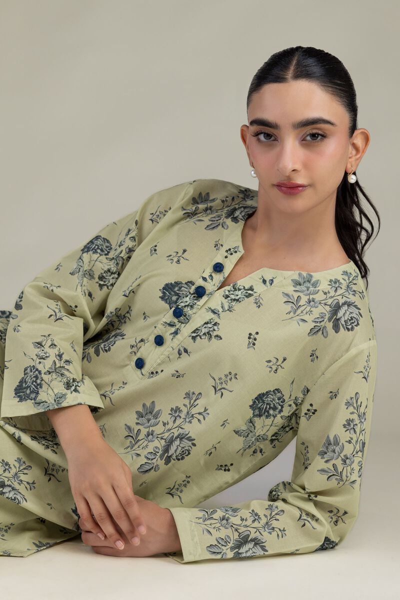 Printed | Cambric | Floral Cambric Kurta | USD 35.00