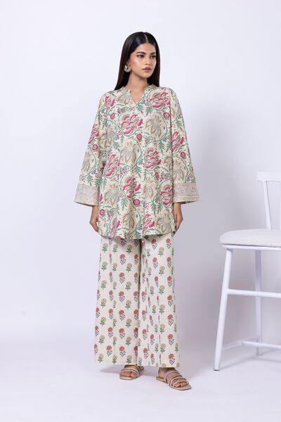 Embroidered | Crosshatch Poplin | Kurta | USD 15.00