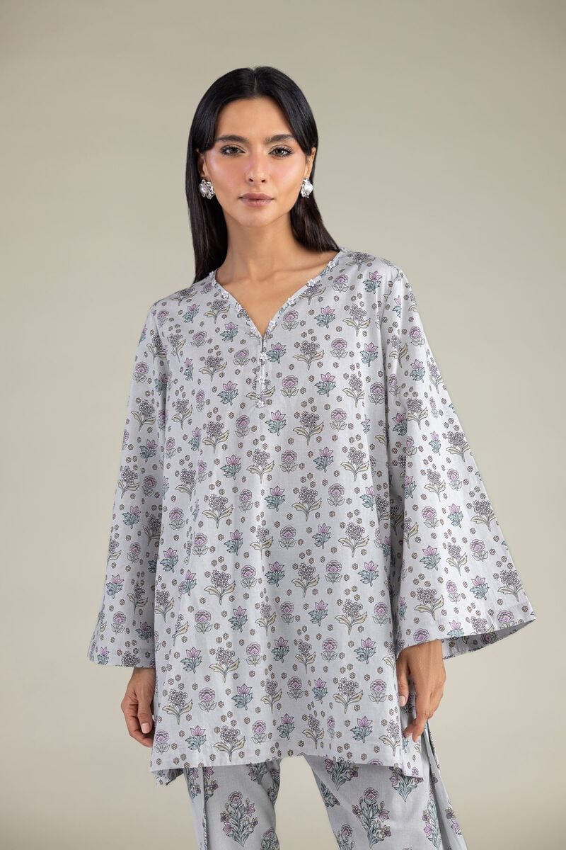 Printed | Cambric | Floral Cambric Kurta | USD 35.00