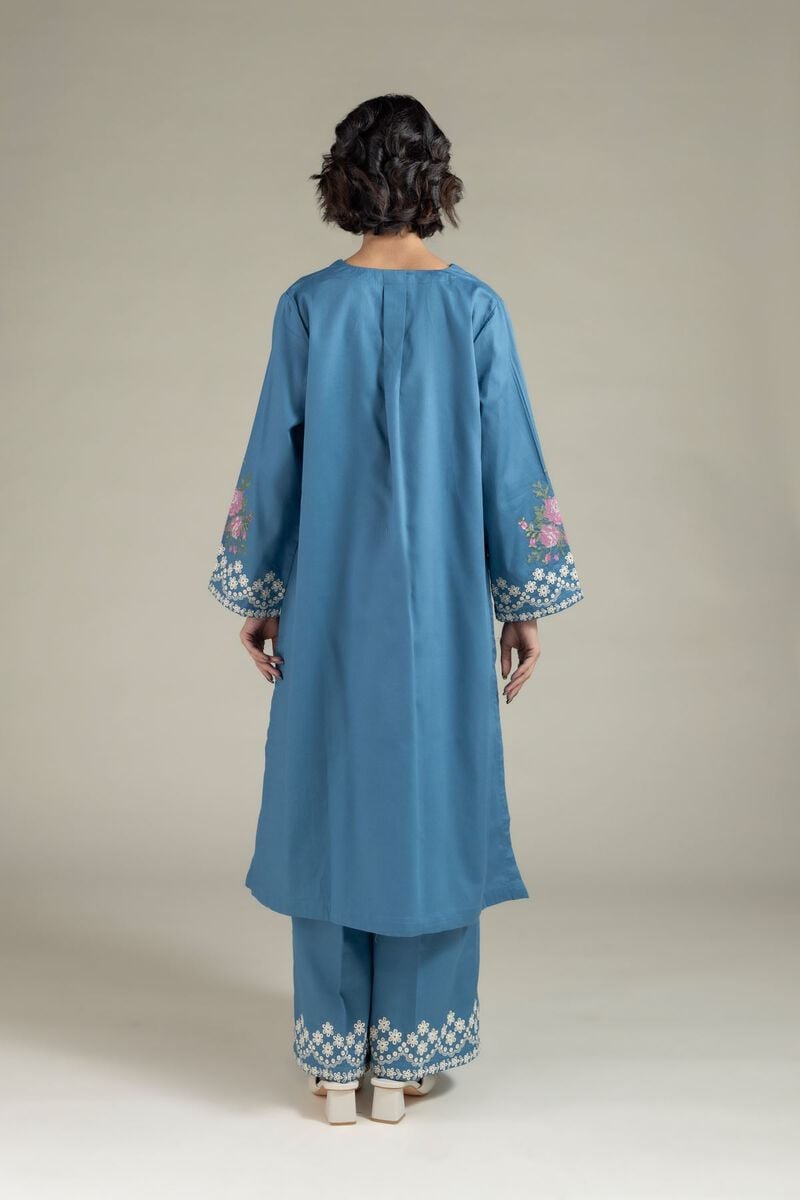 Embroidered | Textured Cotton | Kurta | USD 30.00