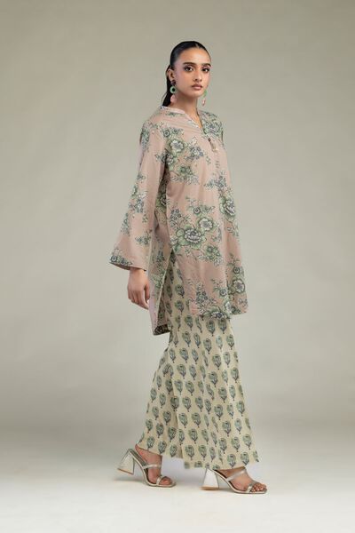 Printed | Cambric | Floral Cambric Pants | USD 30.00