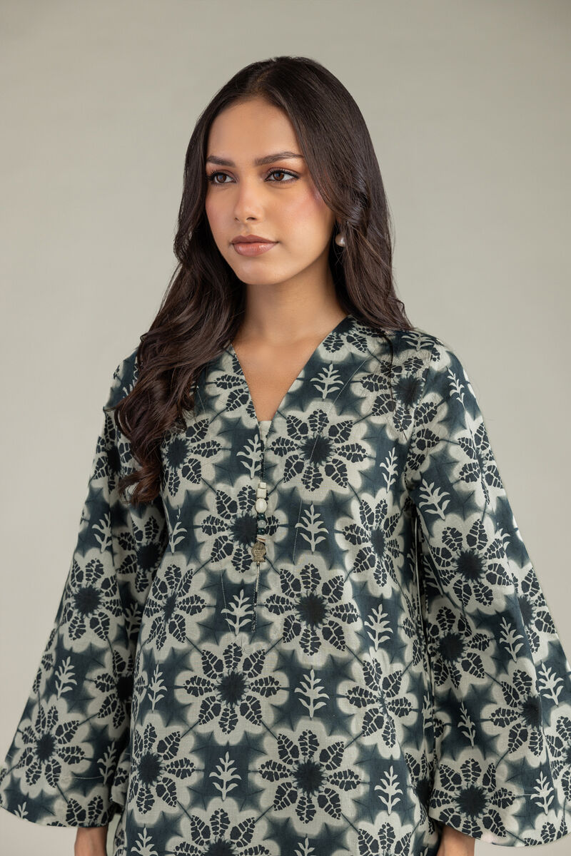 Printed | Cotton Dobby | Floral Longline Kurta | USD 30.00