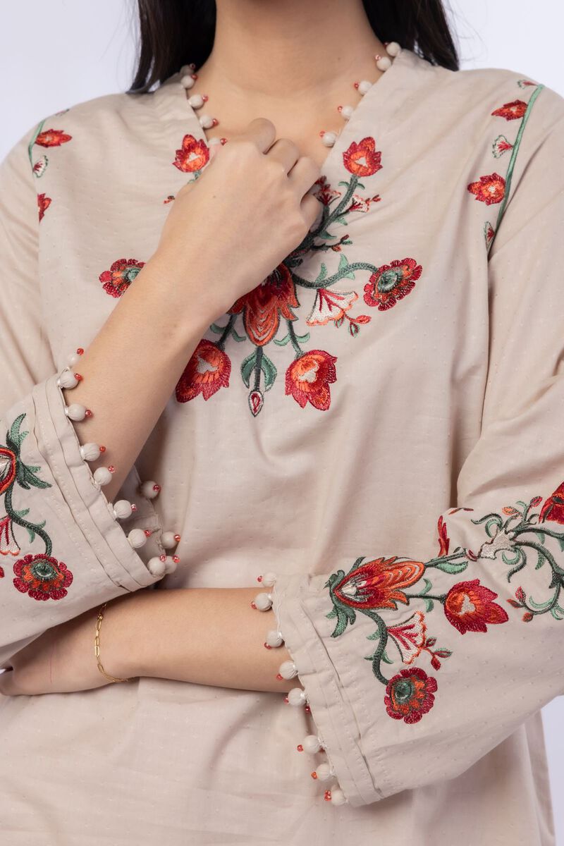 Embroidered | Cotton Dobby | Kurta | USD 15.00