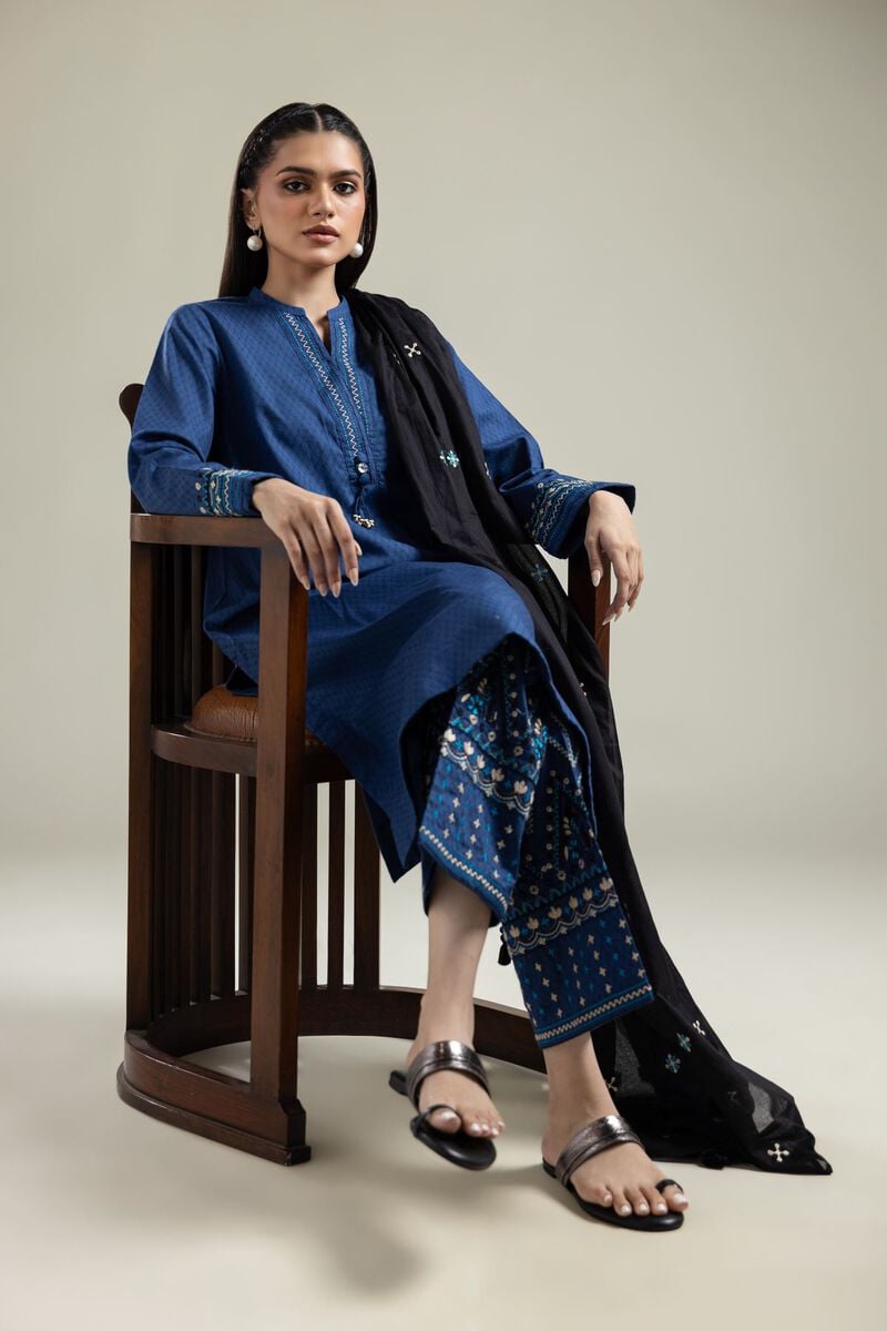 Embroidered | Lawn | Black Lawn Dupatta | USD 30.00