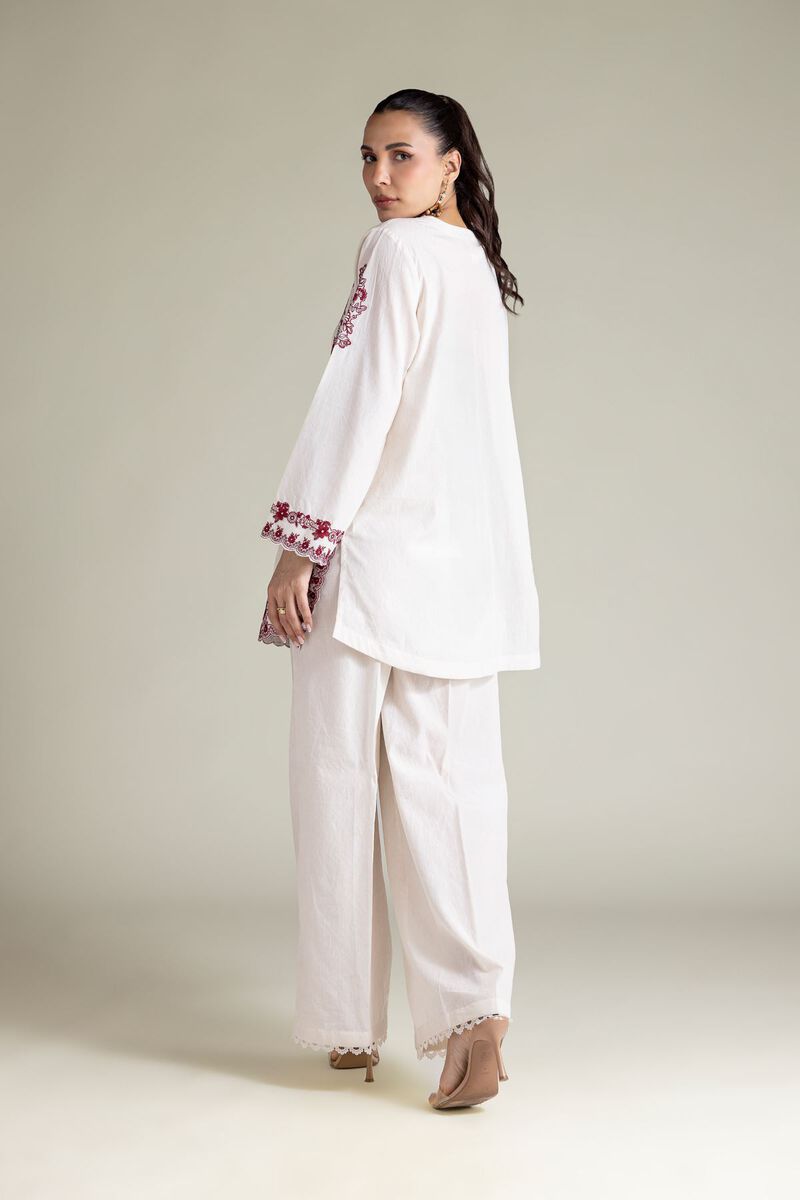 Embroidered | Cotton Dobby | 2-Piece Tailored Set | USD 70.00