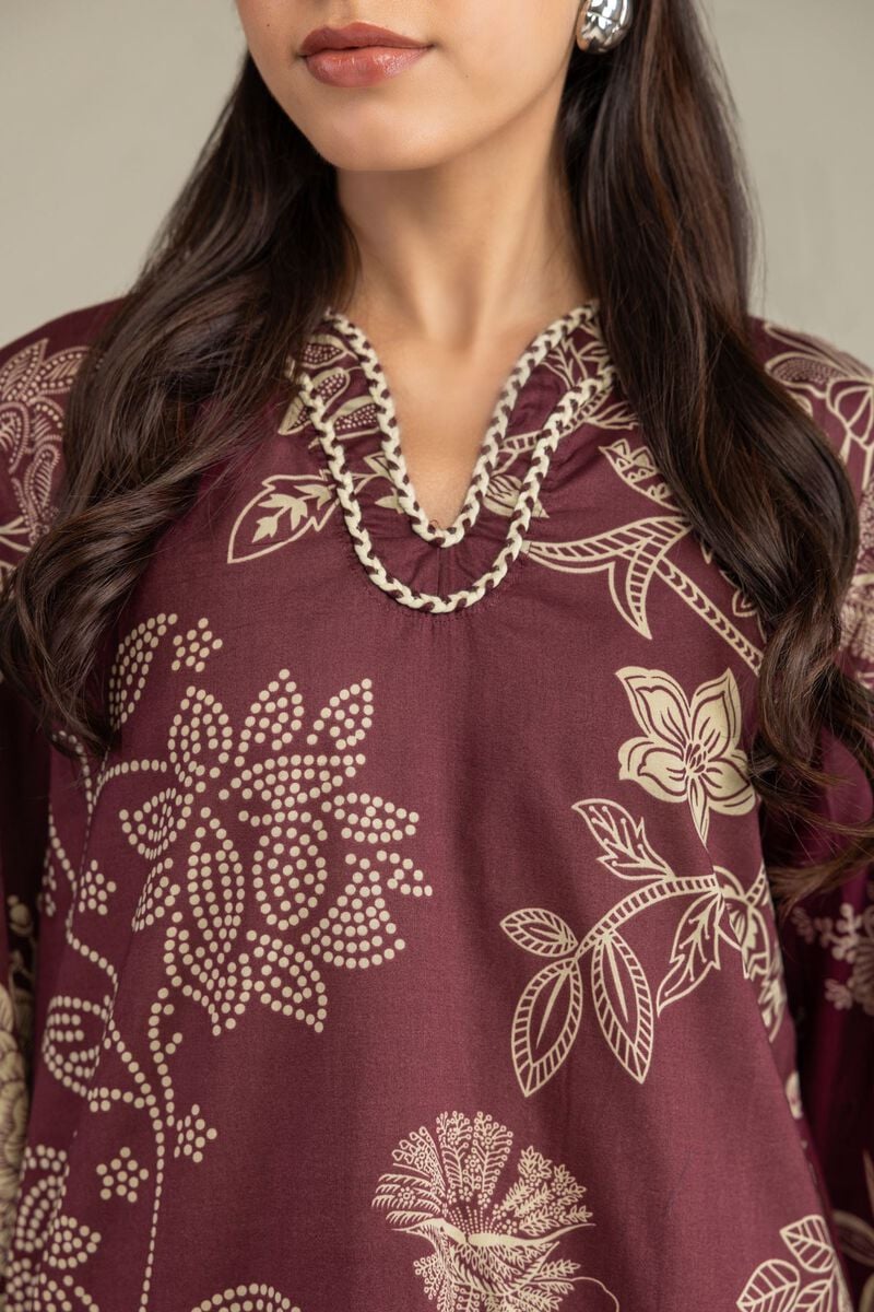 Printed | Cambric | Cambric Floral Kurta | USD 35.00
