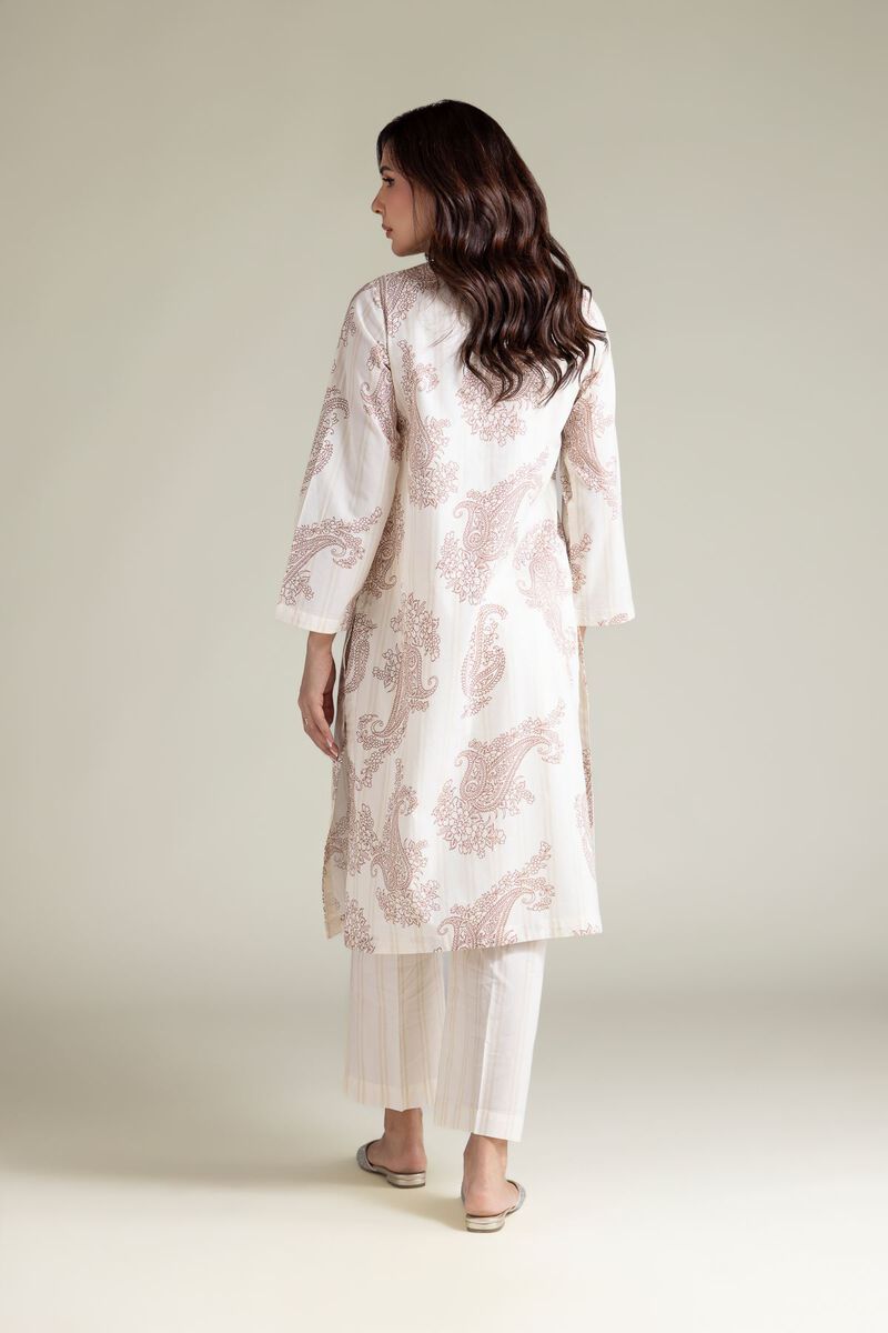 Embroidered | Cambric | Paisley Cambric Kurta | USD 30.00