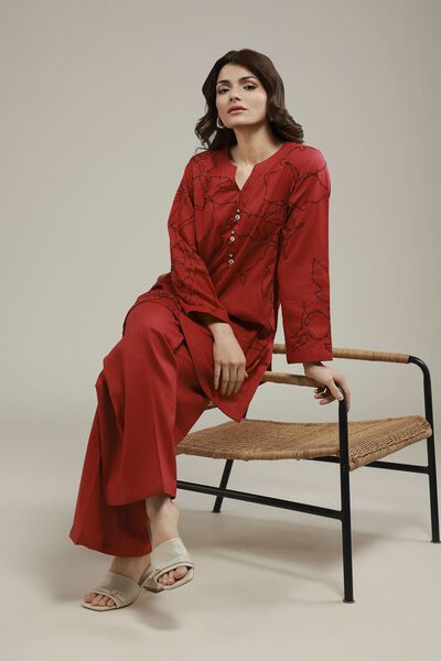 Embroidered | Heavy Textured Cotton | Kurta | USD 35.00